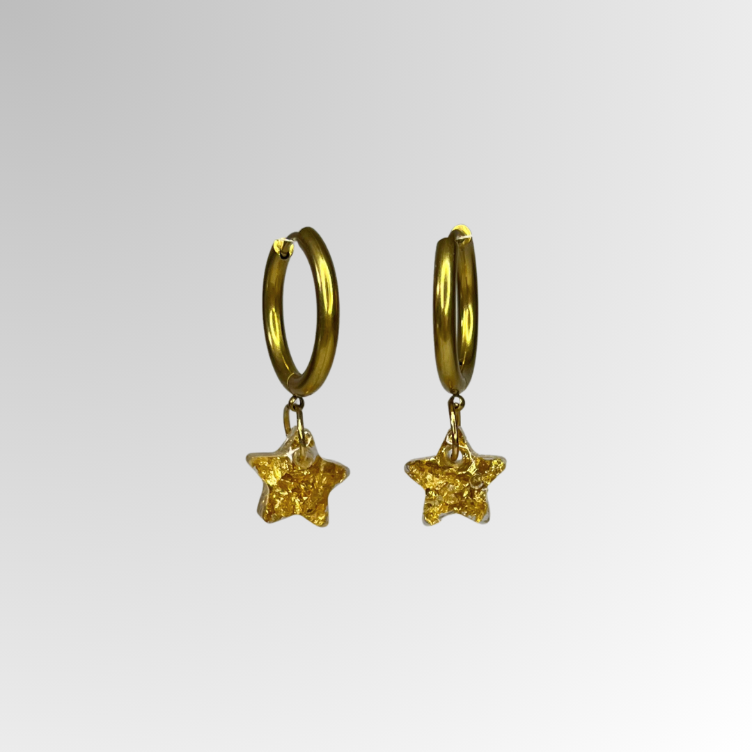 Mini aritos estrellita